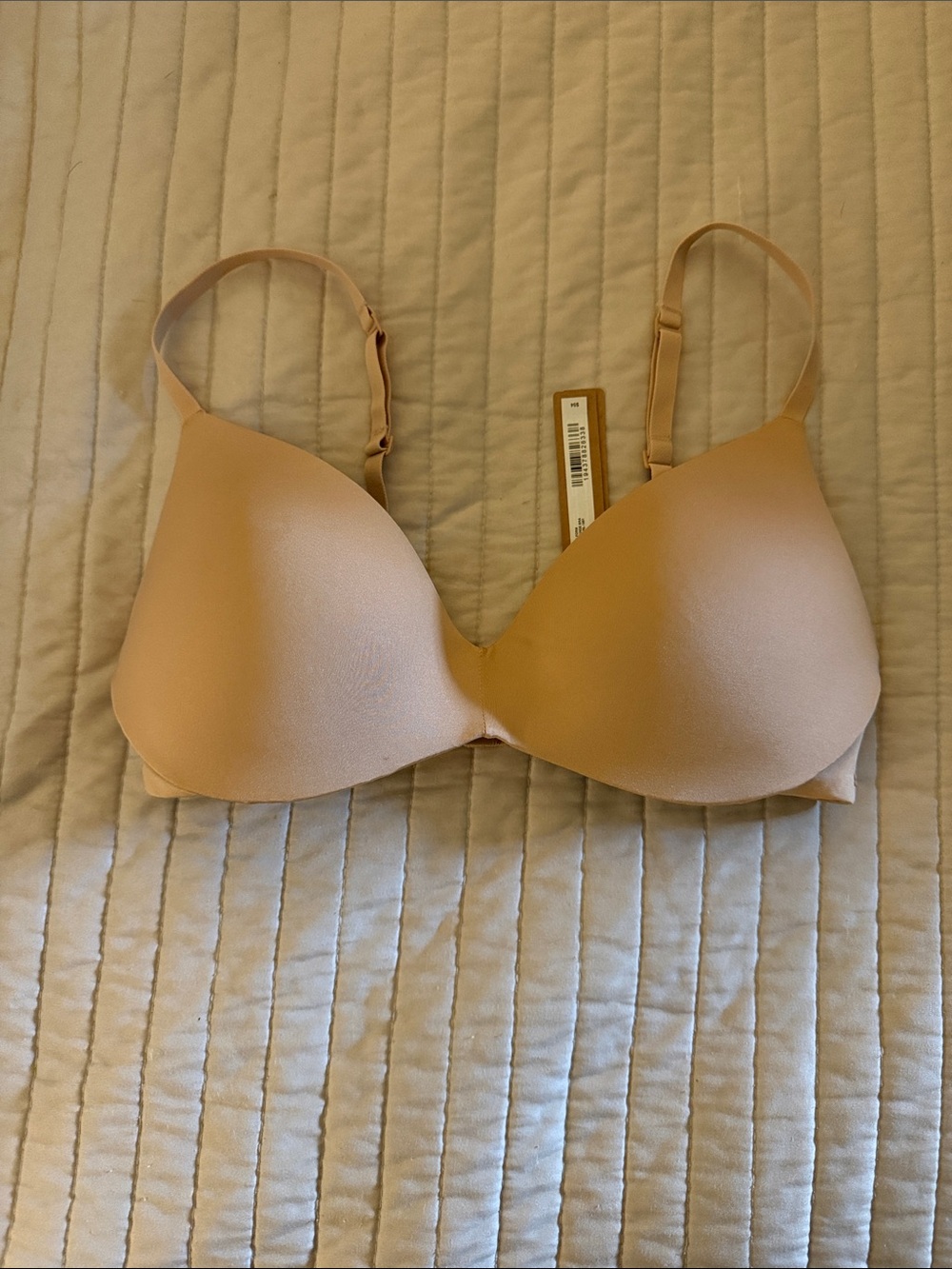 Skims Wireless Form Push-Up Plunge Bra Clay NWT - Picture 3 of 5